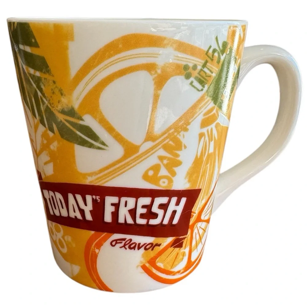 Starbucks 2006 “Fresh” Mug Cup Ceramic 14 oz - Picture 1 of 5